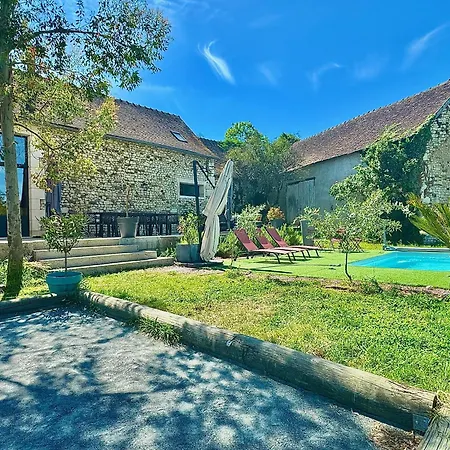 فيلة Maison Ancienne Moderne Et Design - 6 6 Sdb - Avec Piscine Et Grand Parc *