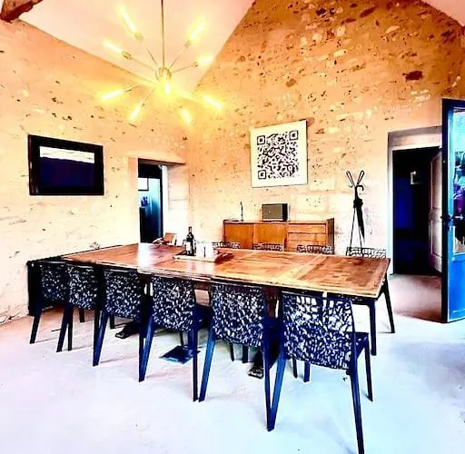 Villa Maison Ancienne Moderne Et Design - 6 6 Sdb - Avec Piscine Et Grand Parc