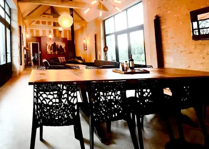 Maison Ancienne Moderne Et Design - 6 6 Sdb - Avec Piscine Et Grand Parc *