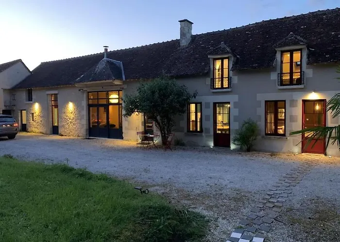 Maison Ancienne Moderne Et Design - 6 6 Sdb - Avec Piscine Et Grand Parc Buxeuil (Vienne)